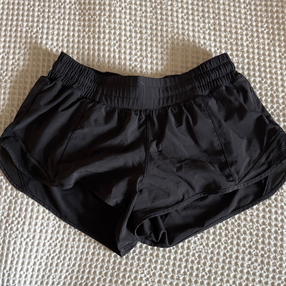 Women's Black Athletic Shorts